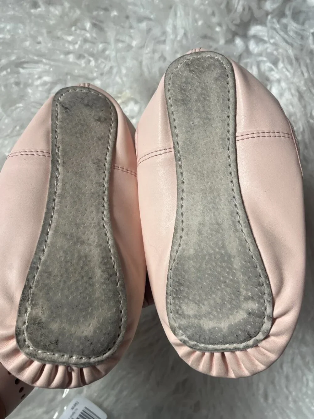 Danskin kids ballet shoes  size 12